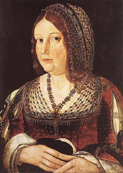 Juan de Borgona Lady with a Hare Spain oil painting art